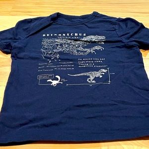 Gap Boys size S short sleeve Dinosaur T-shirt
